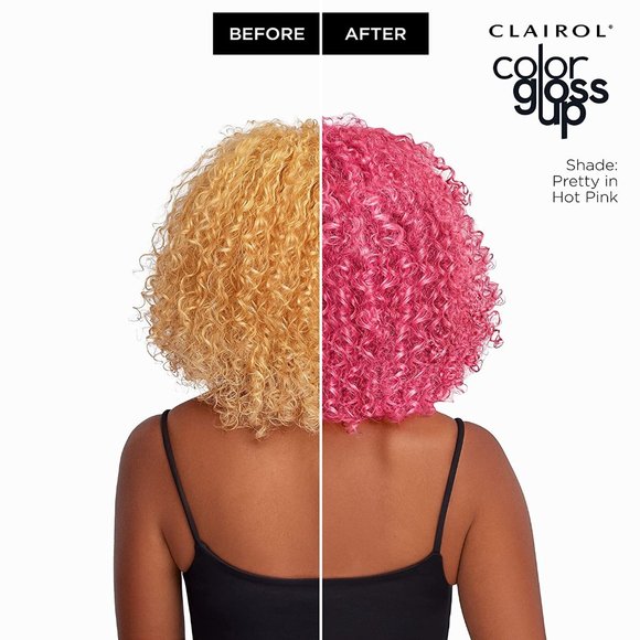 3 NEW Boxes Clairol Color Gloss Up Semi Permanent Hair Color, Pretty in Hot Pink - Picture 5 of 5